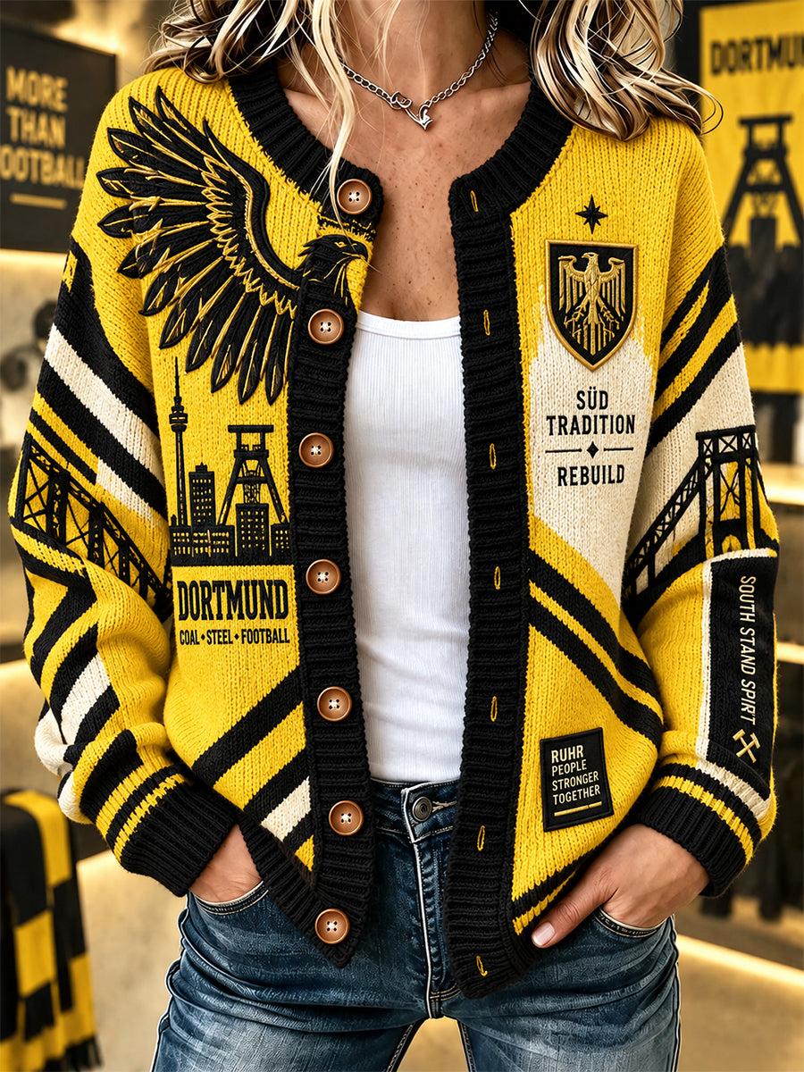 Damen-Strickjacke im Cardigan-Stil aus Dortmund
