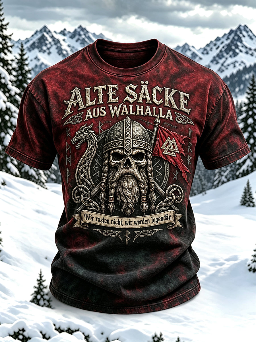 Herren-T-Shirt im deutschen Wikingerstil