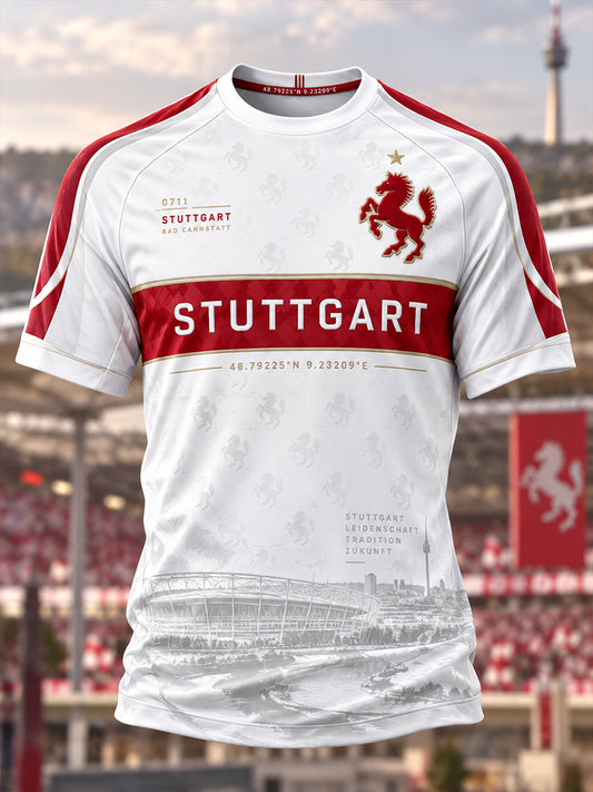 Herren-T-Shirt mit kurzen Ärmeln