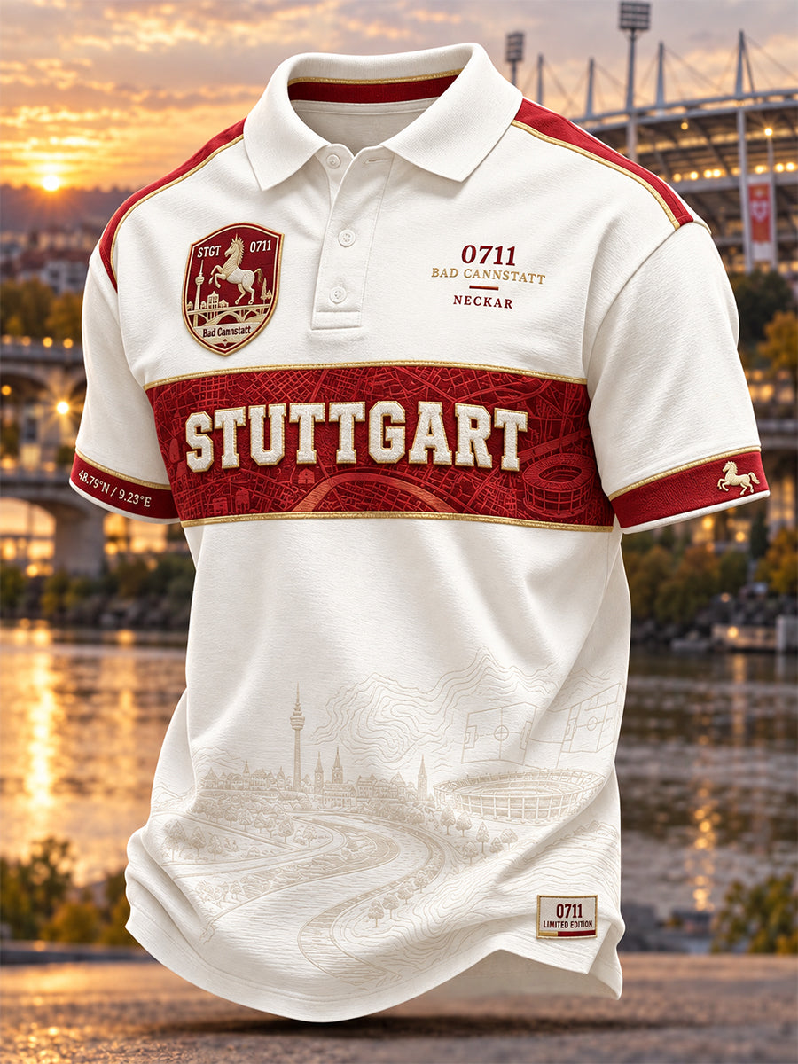 Herren-Poloshirt des VfB Stuttgart