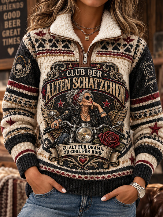 Frauen humorvoller Slogan Casual Top