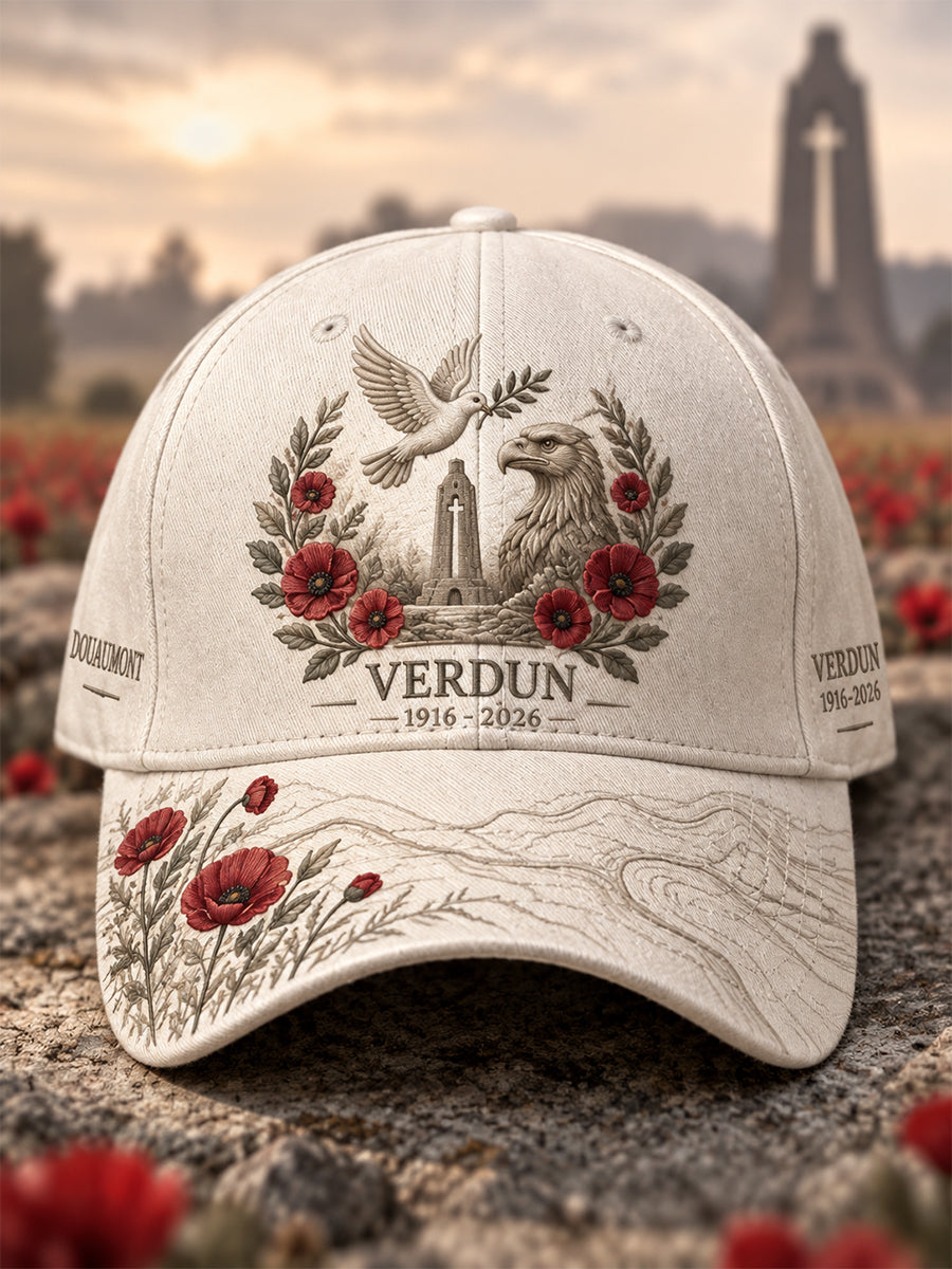 Die Gedenk-Mütze der Schlacht von Verdun – Unisex-Modell