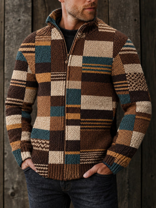 Herren-Fleecejacke aus Verbundmaterial