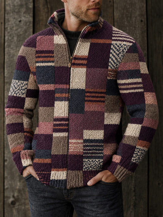 Herren-Fleecejacke aus Verbundmaterial