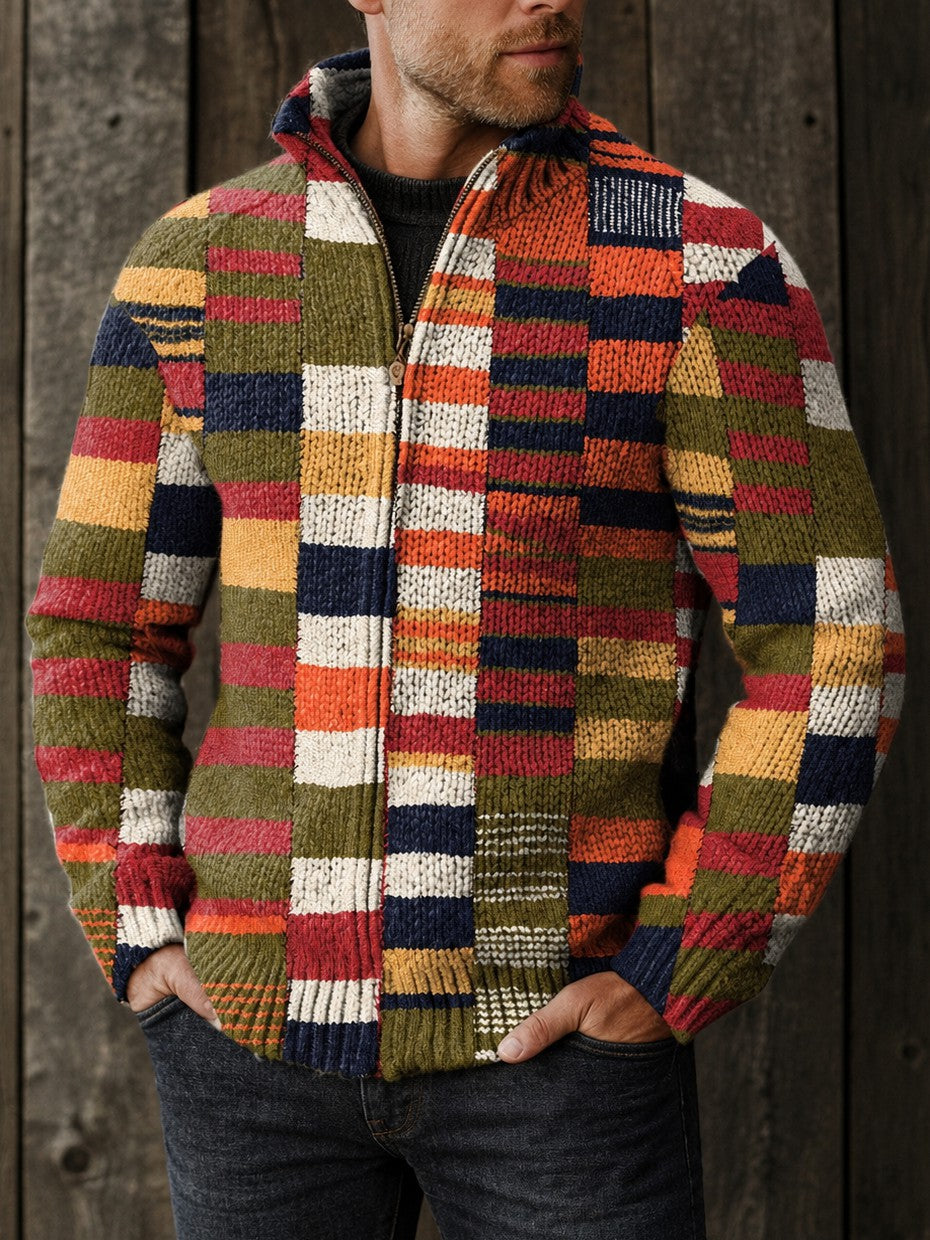 Herren-Fleecejacke aus Verbundmaterial