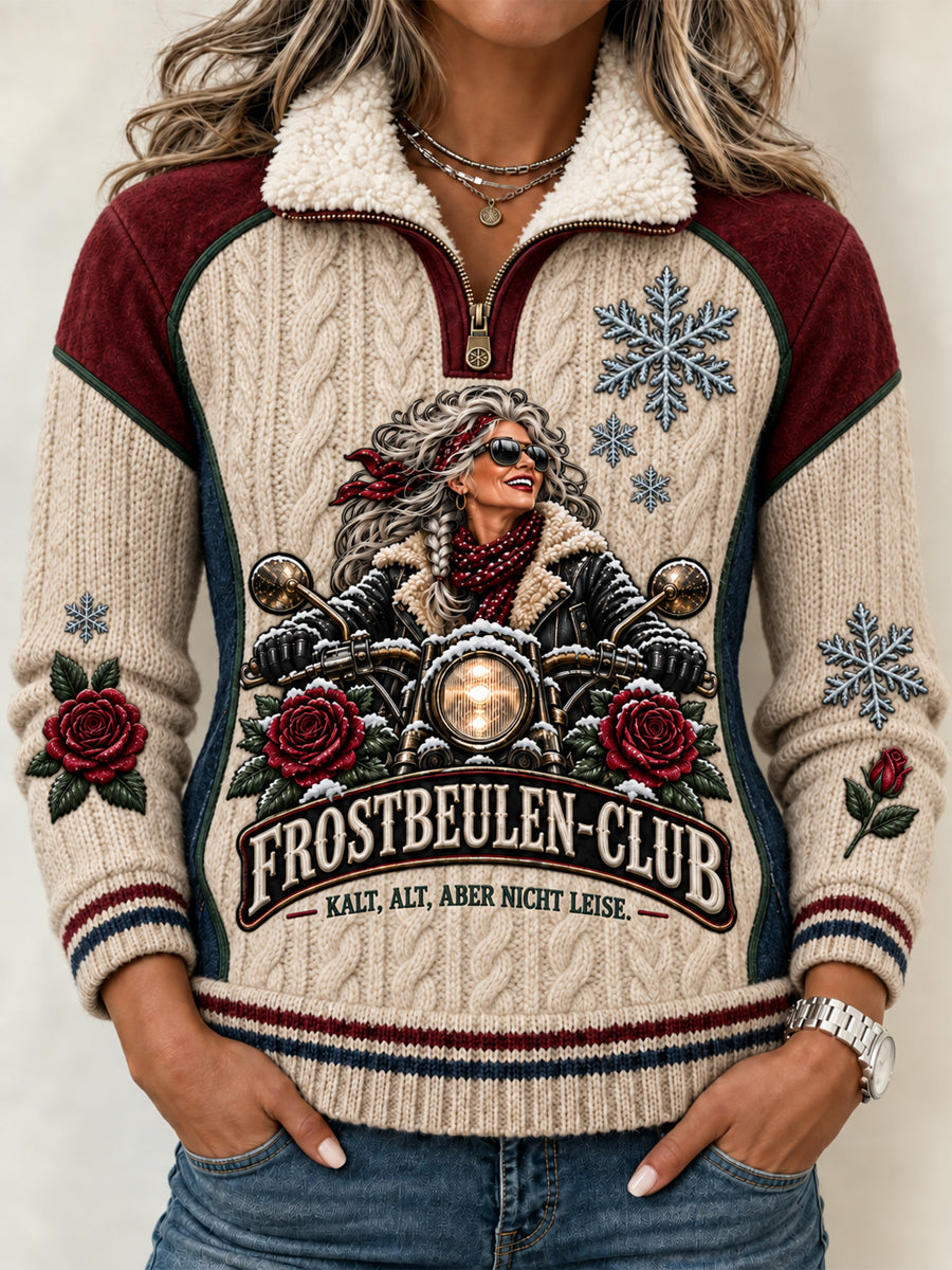 Frauen humorvoller Slogan Casual Top