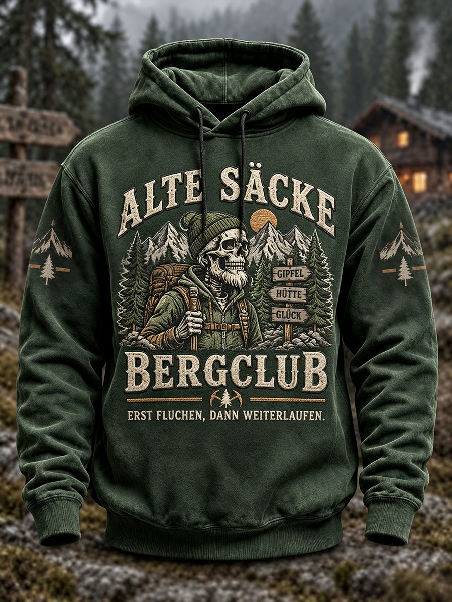 Lustige Herren-Kapuzenjacke im WALD & BERG Outdoor-Stil