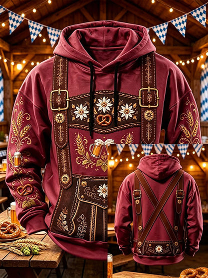 Oktoberfest-Hoodie für Herren