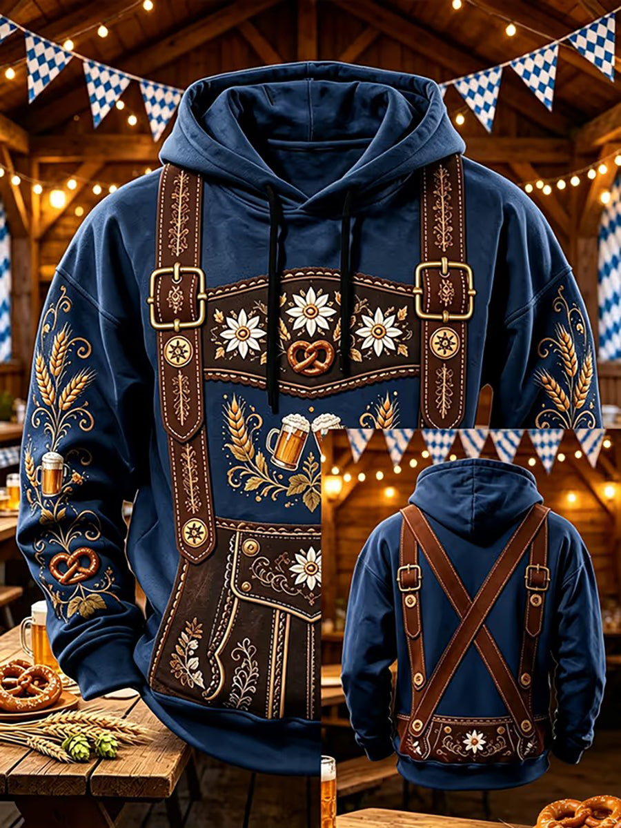 Oktoberfest-Hoodie für Herren