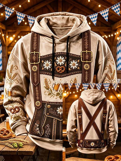 Oktoberfest-Hoodie für Herren