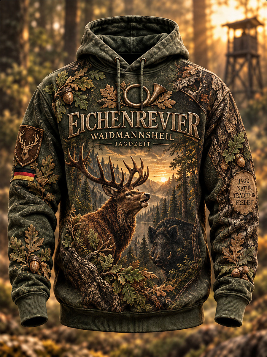 Herren-Hoodie zur deutschen Jagdsaison