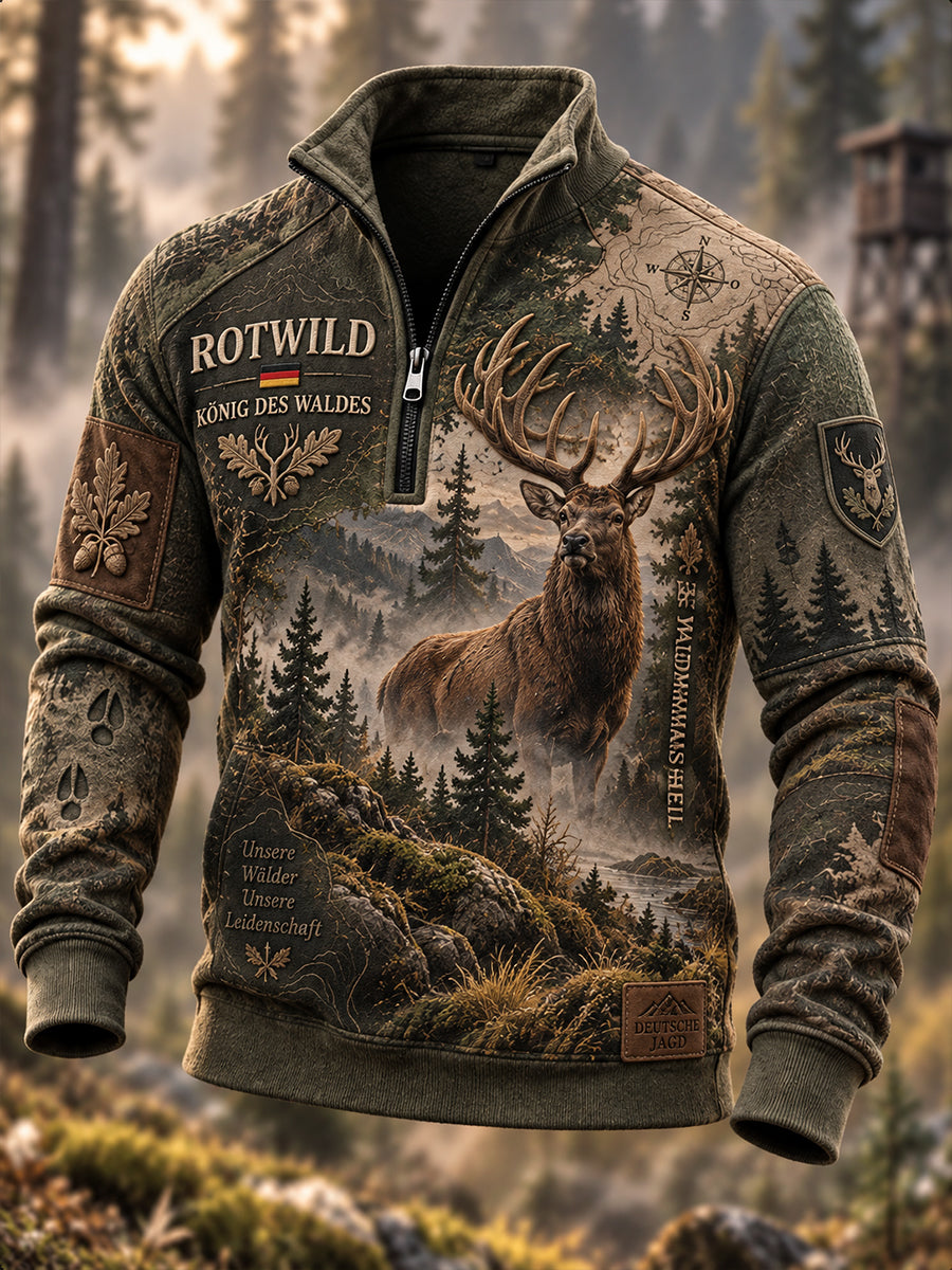 Herren-Hoodie zur deutschen Jagdsaison