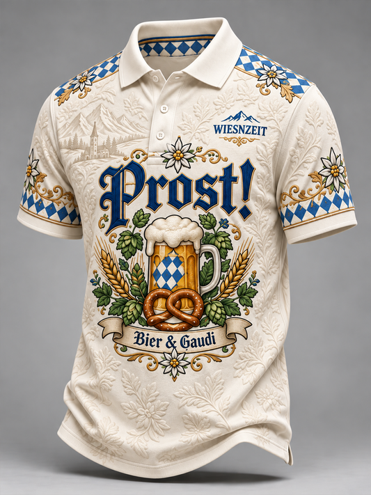 Herren-Oktoberfest-Poloshirt