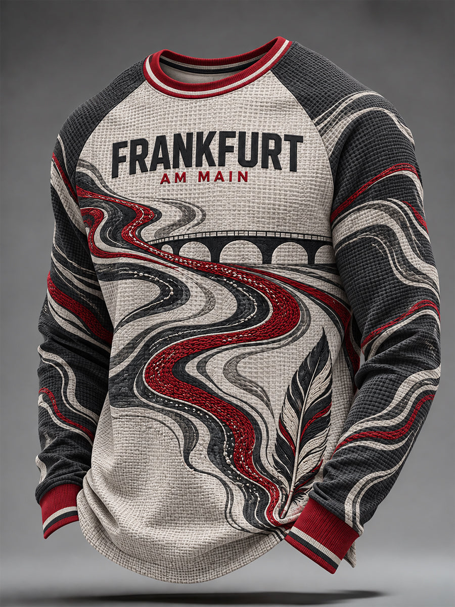 Herren-Fußballshirt von Eintracht Frankfurt mit Aufdruck