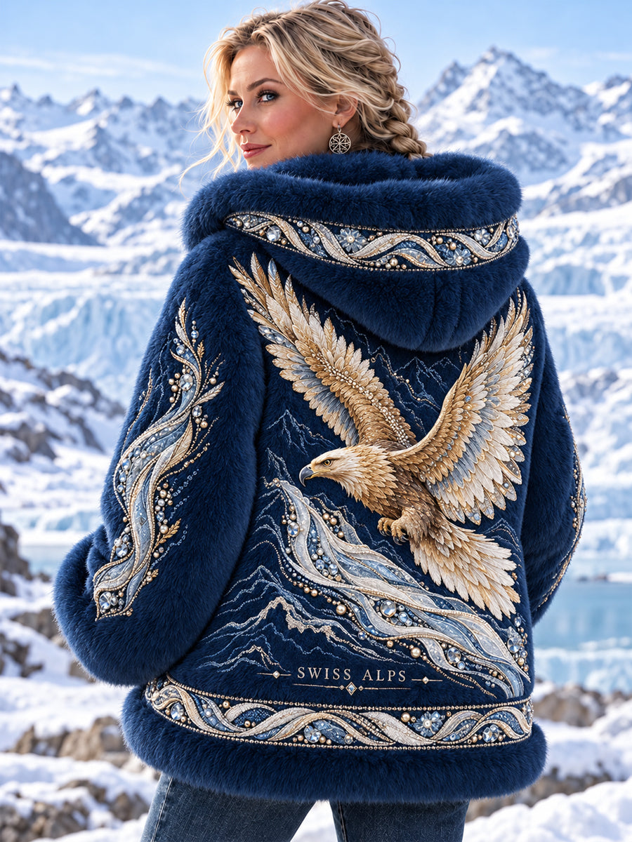 Damen-Flanelljacke aus der Schweiz