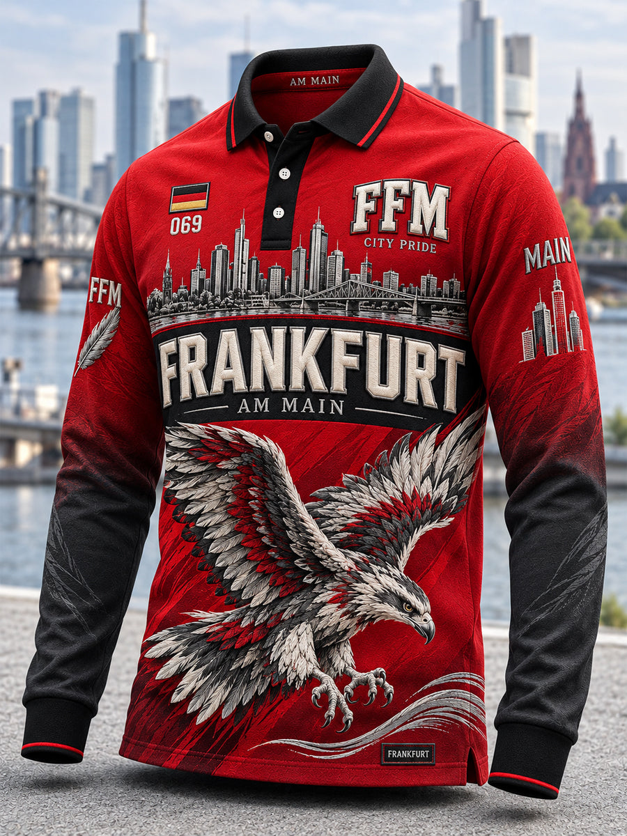 Herren Eintracht Frankfurt Langarm Shirt