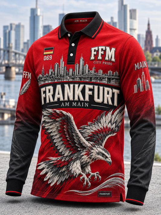 Herren Eintracht Frankfurt Langarm Shirt