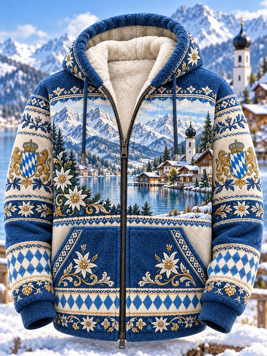 Herren-Flanelljacke aus Bayern