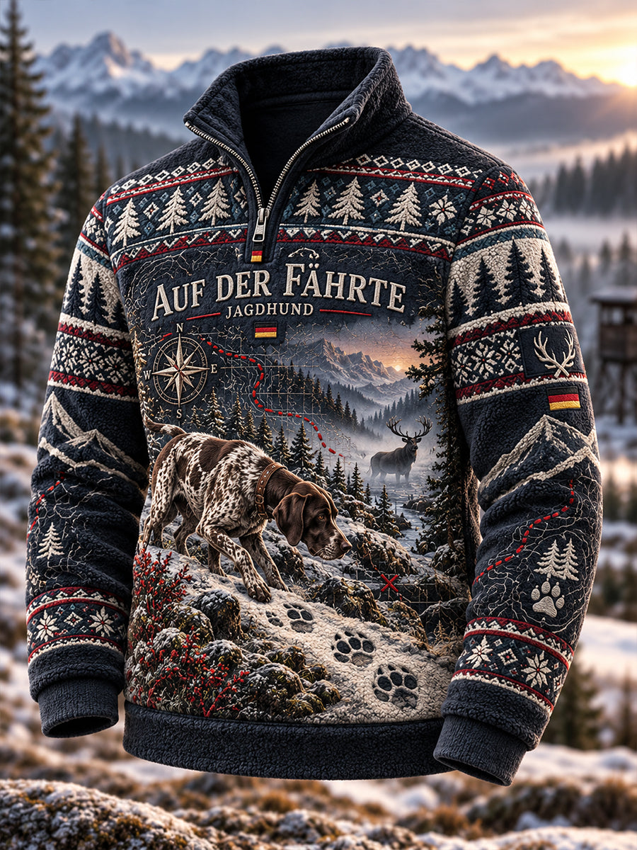 Herren-Flanellhemd für die deutsche Jagdsaison