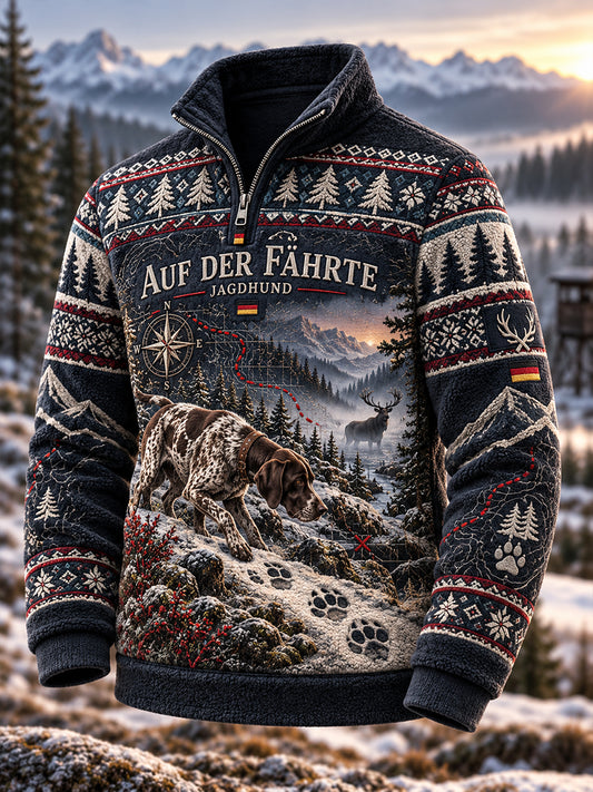 Herren-Flanellhemd für die deutsche Jagdsaison