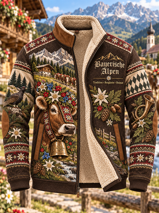 Herren-Fleecejacke Alps Composite