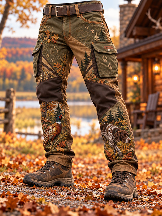 Herren-Arbeitshose für die deutsche Jagdsaison, lässiger Stil
