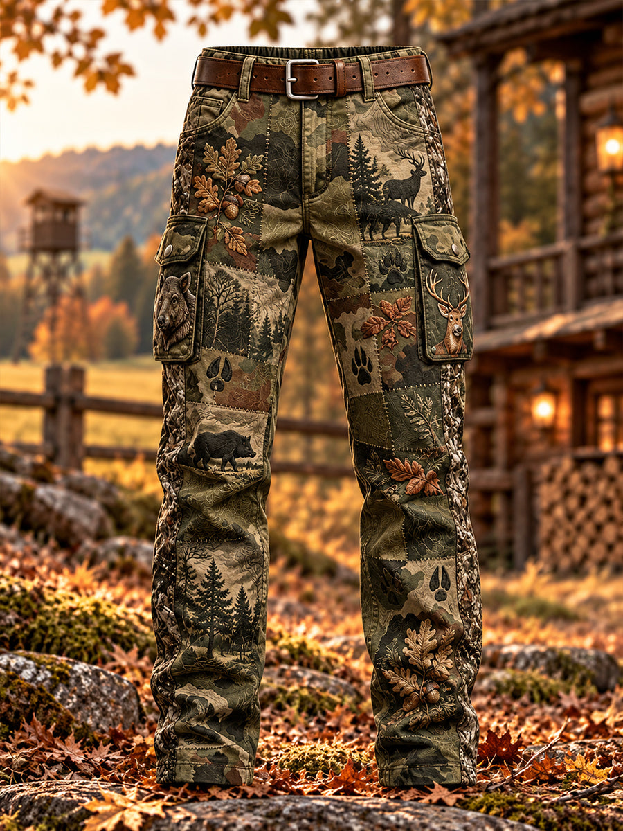 Herren-Arbeitshose für die deutsche Jagdsaison, lässiger Stil