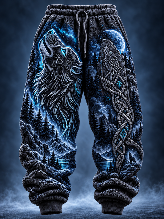 Herren-Viking-Art-Loungehose Freizeithose