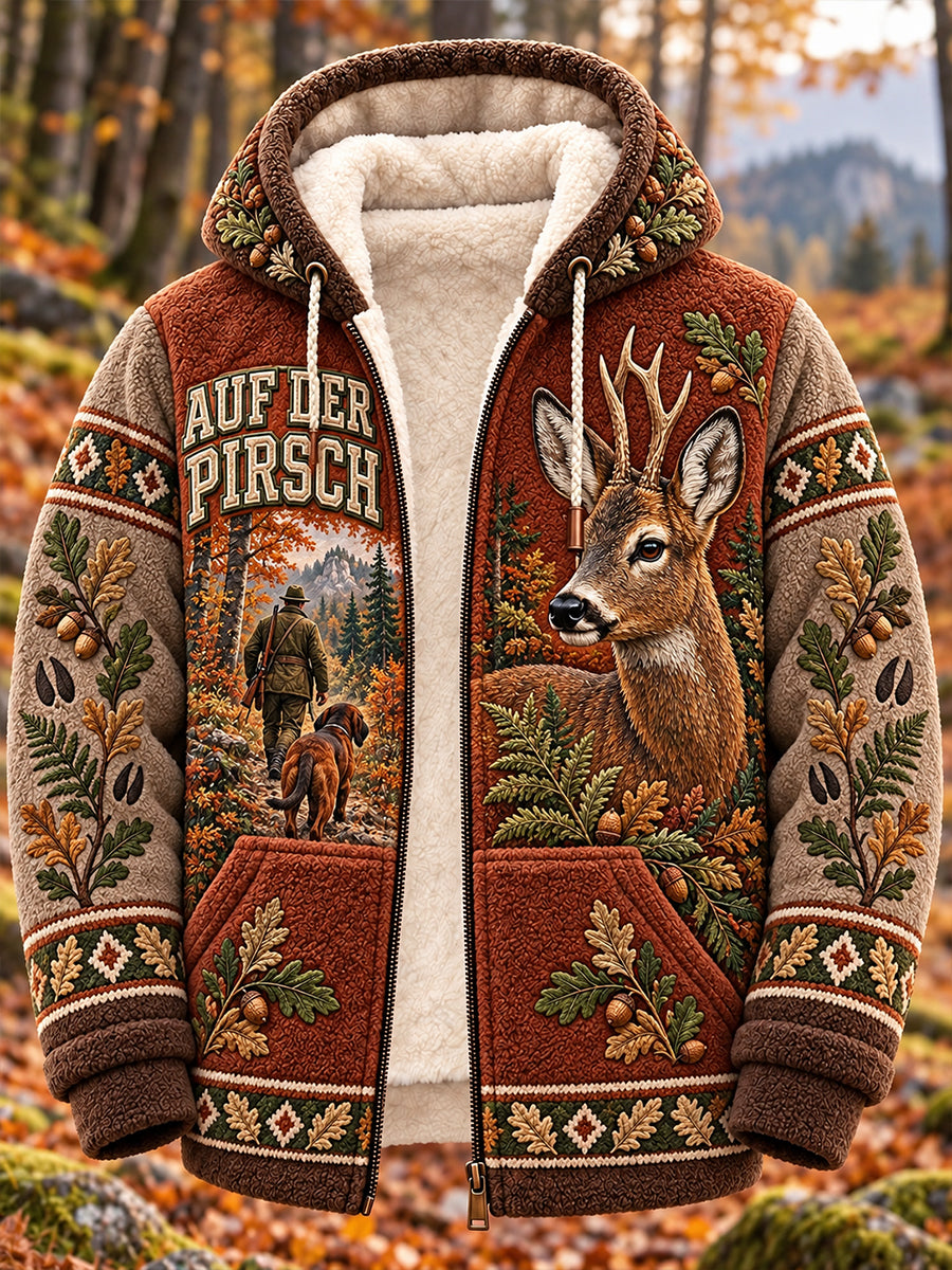 Herren-Flanelljacke für die deutsche Jagdsaison