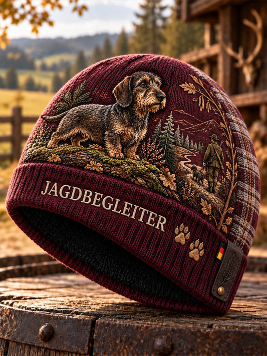 Deutsche Jagdsaison Kälteschutz-Strickmütze