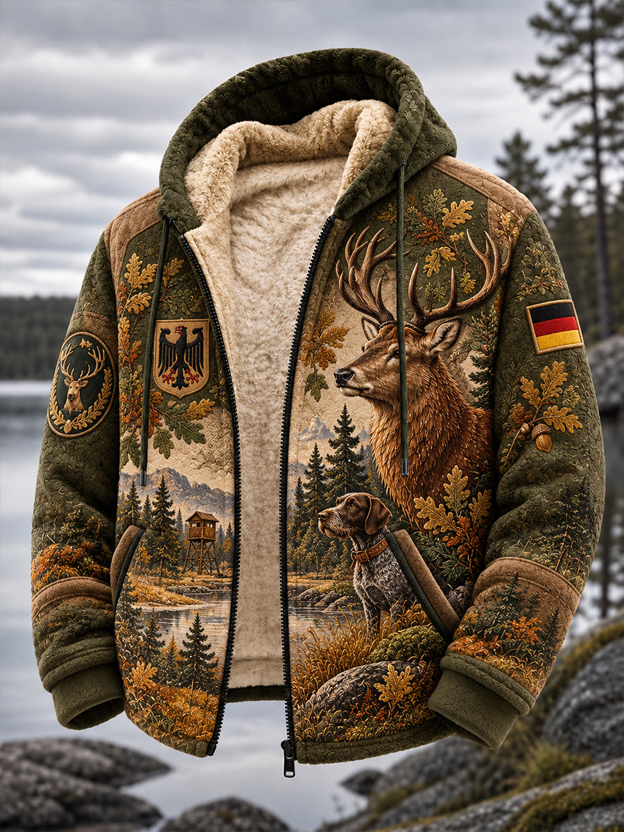 Herren-Flanelljacke für die deutsche Jagdsaison