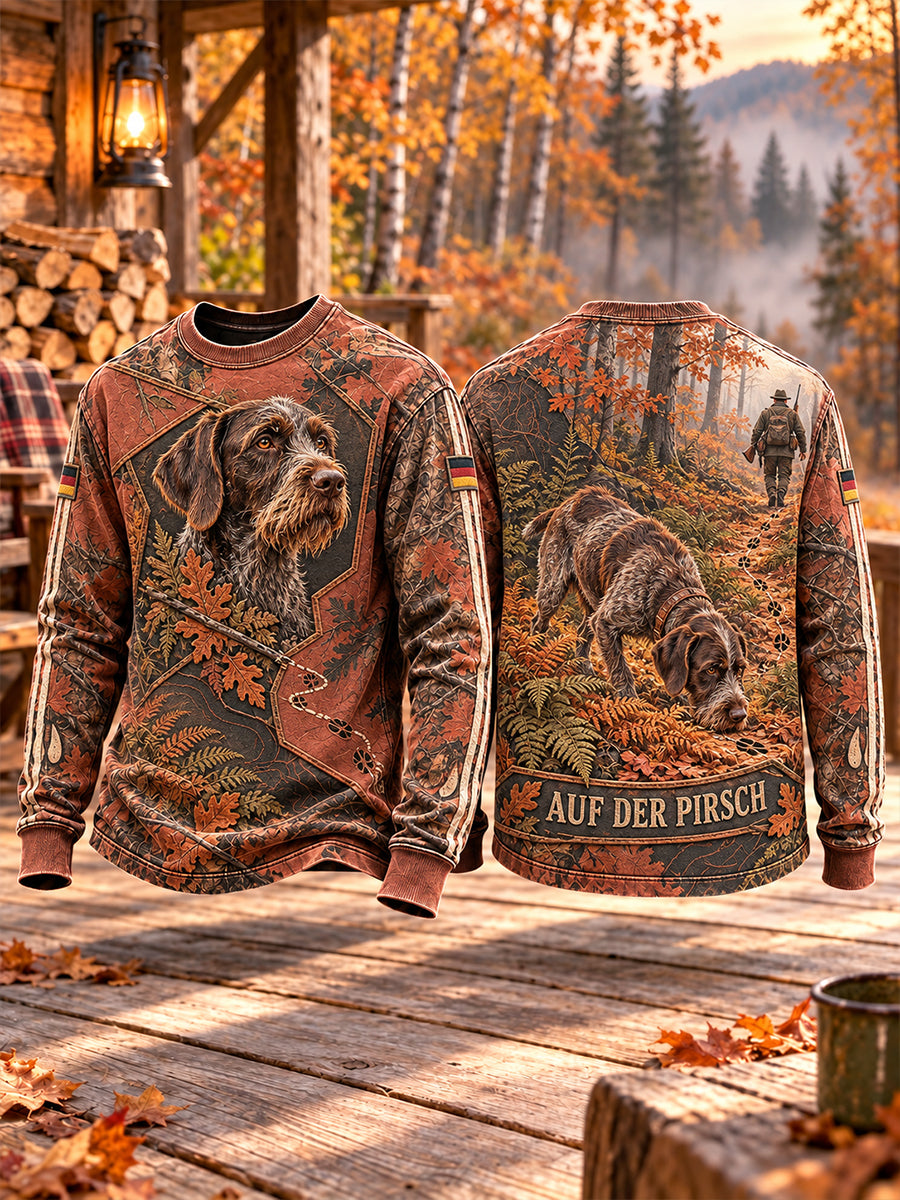 Männer Deutsche Jagd Saison Pullover