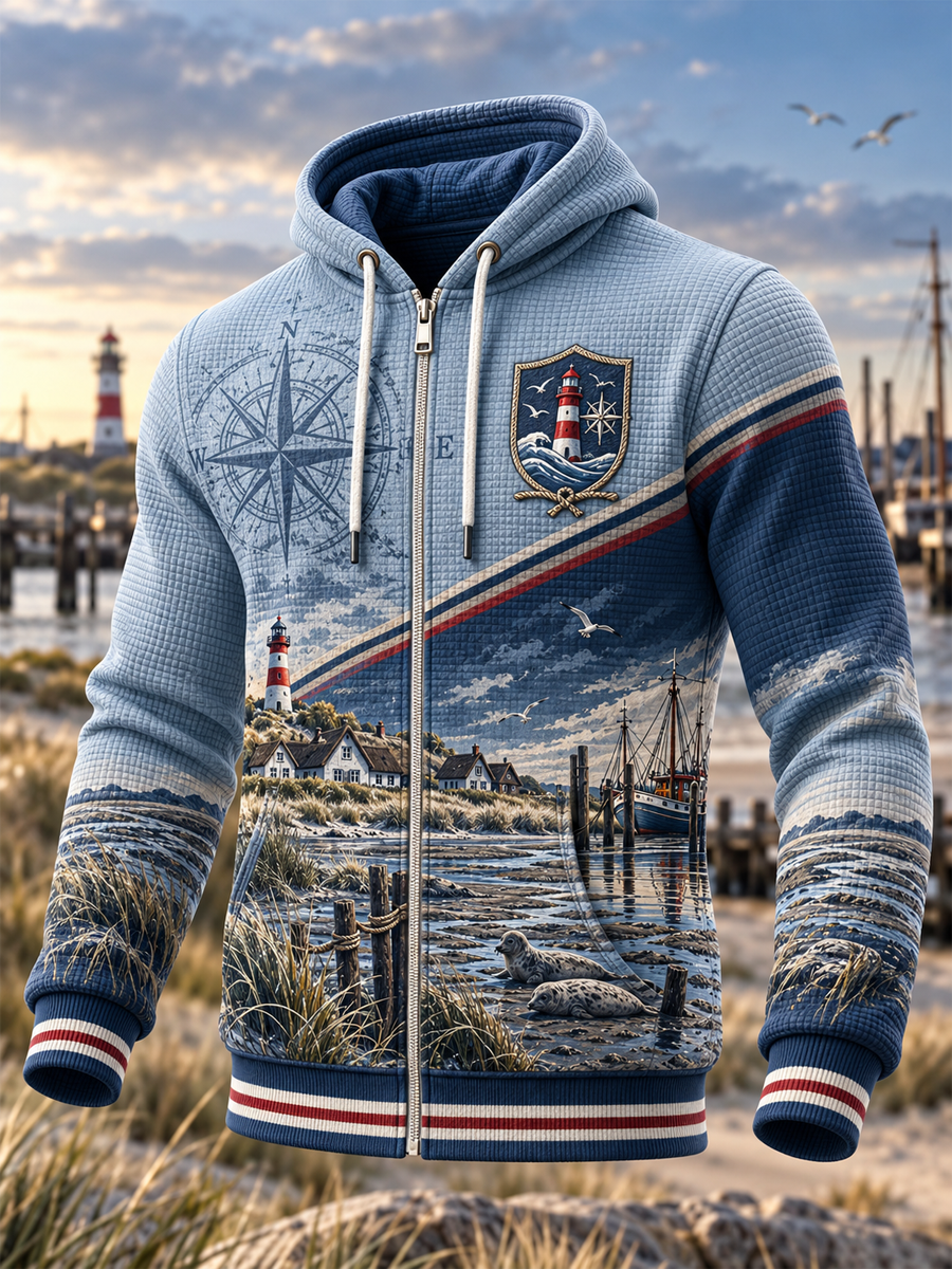 Küsten-Kunst jacke für Männer