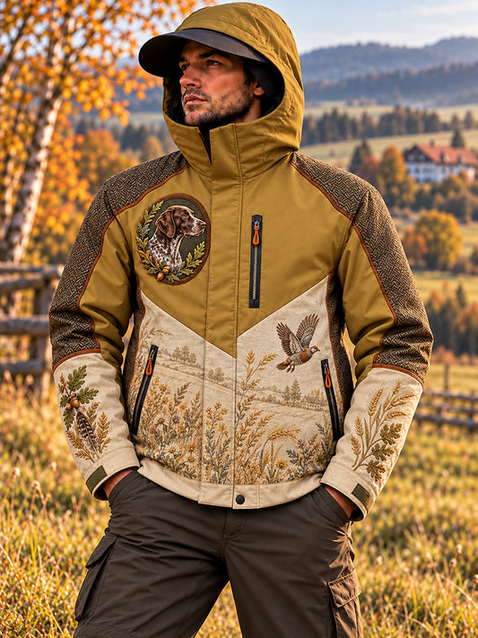 Herren-Jagdjacke mit Kapuze für die deutsche Jagdsaison