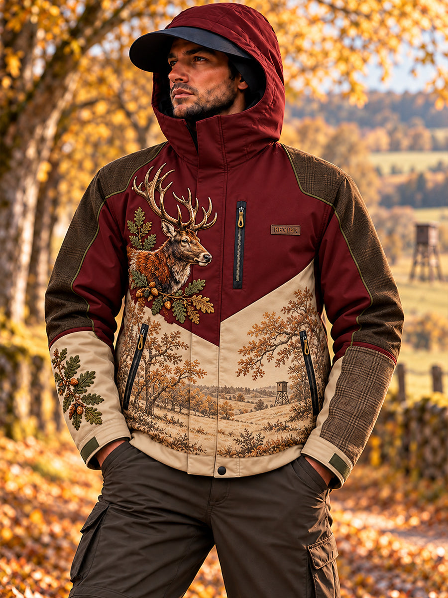 Herren-Jagdjacke mit Kapuze für die deutsche Jagdsaison