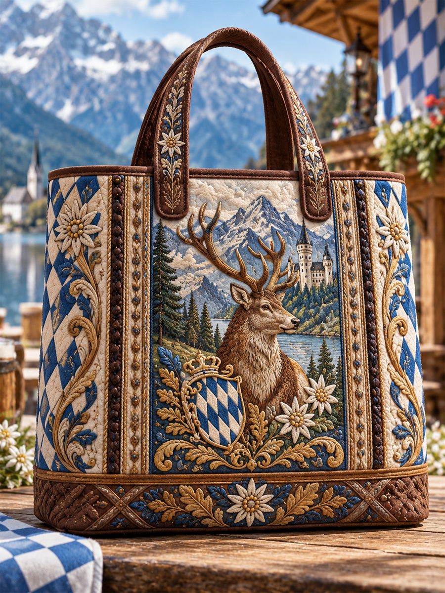 Bayerische Kultur Vintage Gepäck tasche